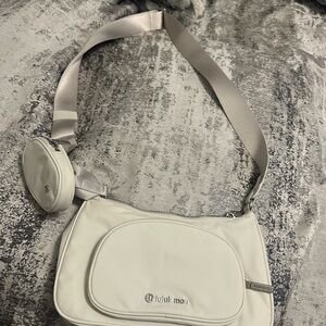 lululemon athletica White Crossbody Bag